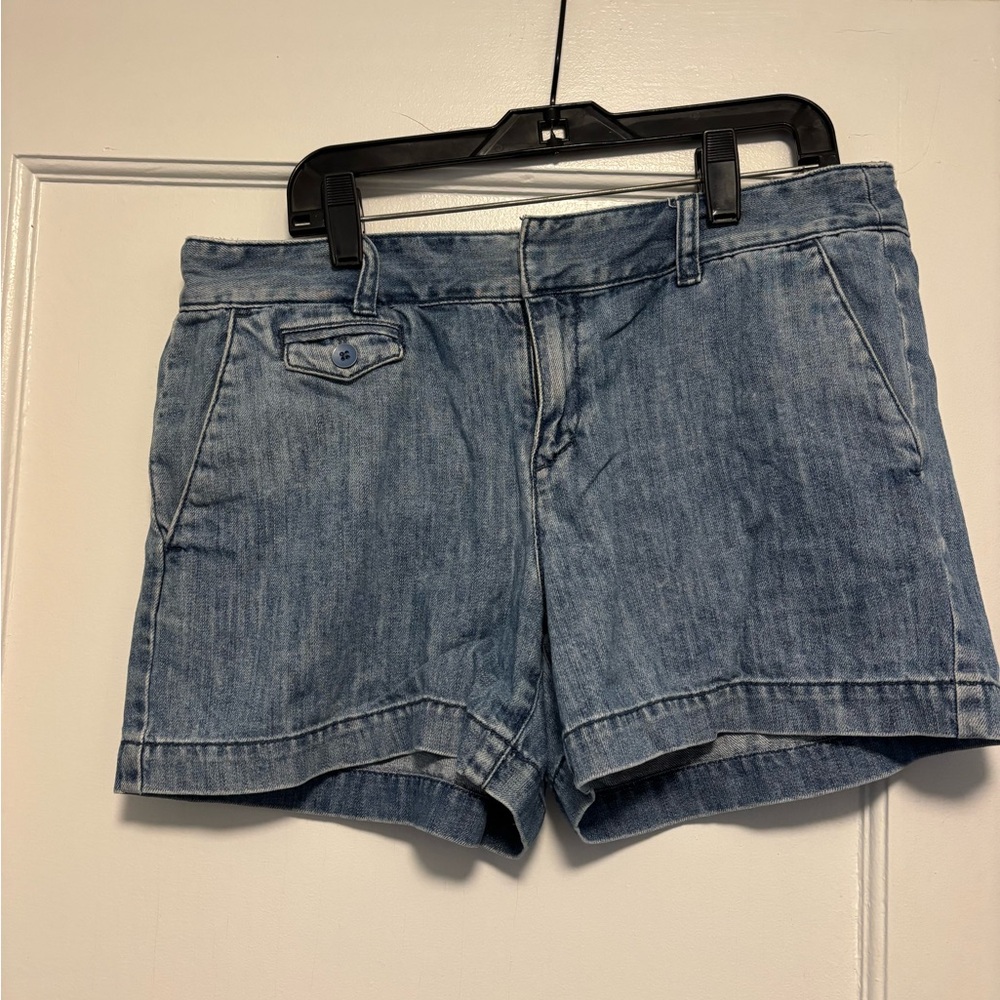 Loft Denim Blue Women's Shorts
